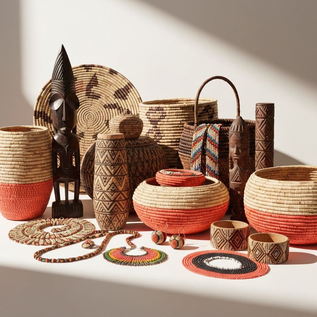 African artisans at work